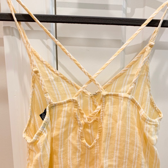 yellow tank top blouse - Picture 4 of 5